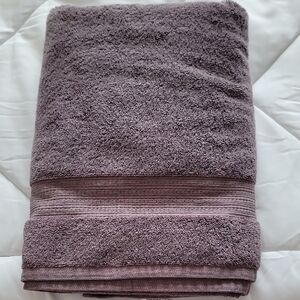 Plush Purple Bath Sheet